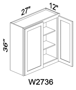 W2736 36" tall wall cabinet - Gray
