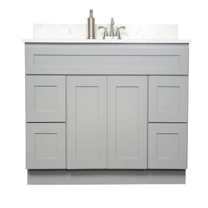 V4821D  48” vanity with drawer - White Shaker