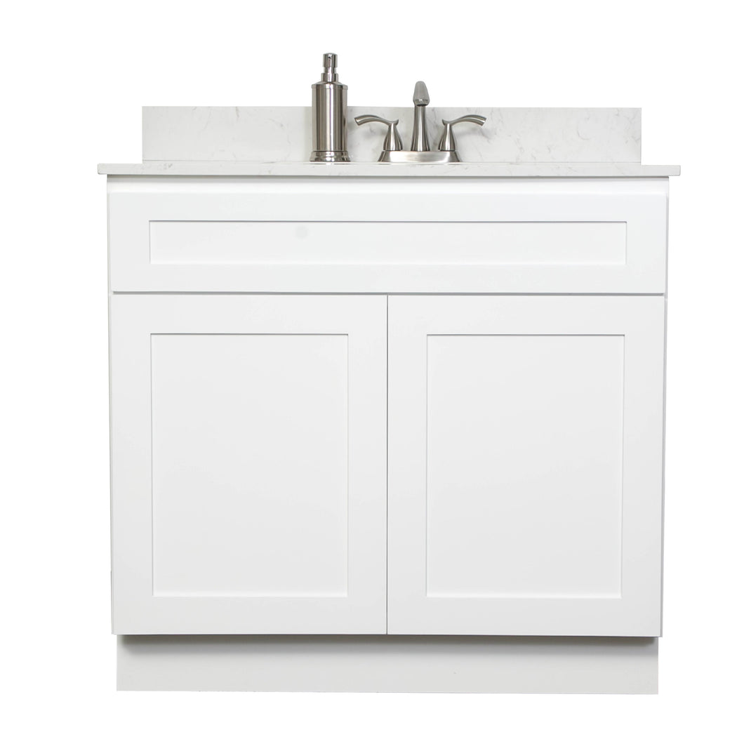 V3021  30” vanity - White Shaker