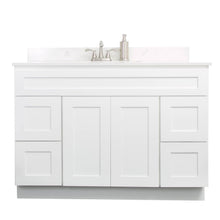 Load image into Gallery viewer, V4821D  48” vanity with drawer - White Shaker