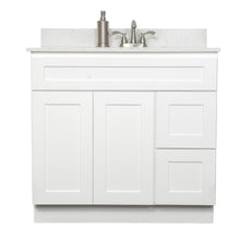 Load image into Gallery viewer, V3621DR  36” vanity with drawer - White Shaker
