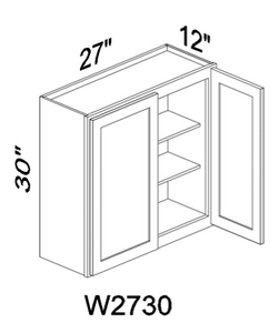 W2730 30" tall wall cabinet - Gray