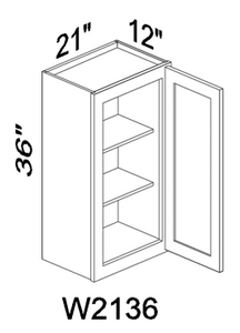 W2136 36" tall wall cabinet - Gray