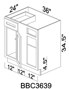 BBC36/39 Base blind Corner - Gray