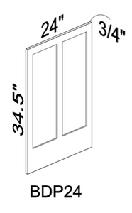 BDP24 Base door panel - Gray