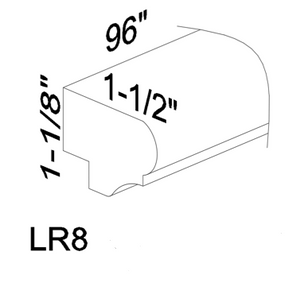 LR8 Light Rail - Gray