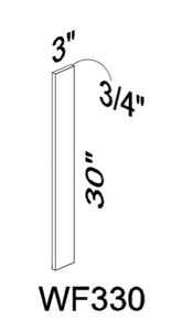 WF330 3" x 30" Wall filler - Gray